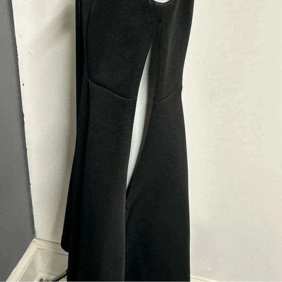 Philosophy Women’s Small Black Grommet Fit & Flare Scuba‎ Dress Cocktail Stretch - Picture 9 of 16